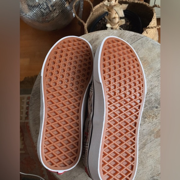Vans Classic Slip On Glen Plaid Floral 🌹 - Picture 6 of 8